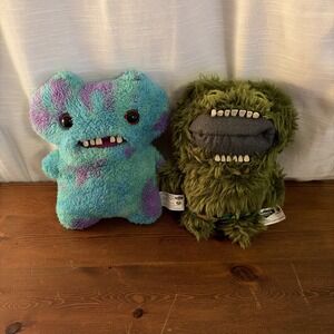 Lot Of 2 FUGGLER PLUSH